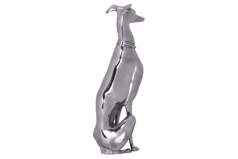 Dekorativ figur Wohnling Aluminiumhund Silver Modern - Products - Inredning - Dekoration & inredningsdetaljer - Prydnadssaker - Skulptur