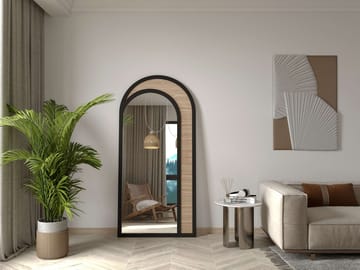 Voran Golvspegel 80x170 cm - Svart - Products - Inredning - Spegel - Golvspegel