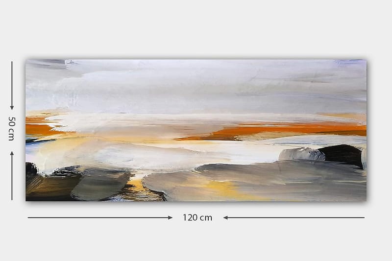 Canvastavla YTY Abstract & Fractals Flerfärgad - 120x50 cm - Products - Inredning - Tavlor & posters - Canvastavla