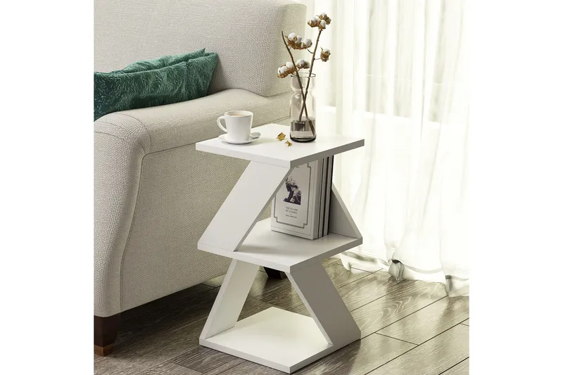 Albeni Sidobord 30 cm - Vit - Products - Möbler - Bord & matgrupp - Avlastningsbord & sidobord - Brickbord & småbord