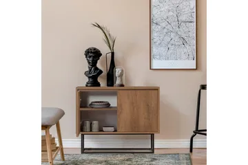 Ardauli Konsollbord 90 cm - Mörkbrun/Svart - Products - Möbler - Bord & matgrupp - Avlastningsbord & sidobord - Konsolbord & hallbord