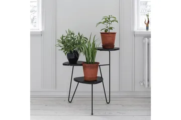 Athena Sidobord 55 cm Marmorlook/Svart - Novogratz - Products - Möbler - Bord & matgrupp - Avlastningsbord & sidobord - Brickbord & småbord