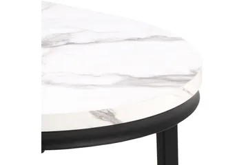 Belgrat Soffbord 70 cm Rund - Vit - Products - Möbler - Bord & matgrupp - Avlastningsbord & sidobord - Satsbord