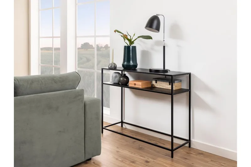Crabtree Konsollbord 35 cm - Svart - Products - Möbler - Bord & matgrupp - Avlastningsbord & sidobord - Konsolbord & hallbord