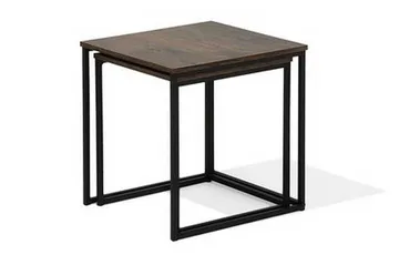 Denny Satsbord Set Om 2 St - Trä/Natur - Products - Möbler - Bord & matgrupp - Avlastningsbord & sidobord - Satsbord