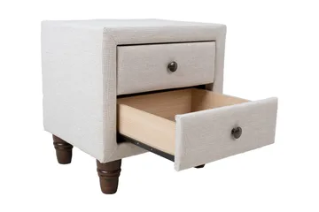 Emilia Sängbord Ljusbeige - Products - Möbler - Bord & matgrupp - Avlastningsbord & sidobord - Sängbord & nattduksbord