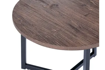 Filmore Sidobord 39 cm - Mörkt trä/Svart - Products - Möbler - Bord & matgrupp - Avlastningsbord & sidobord - Brickbord & småbord