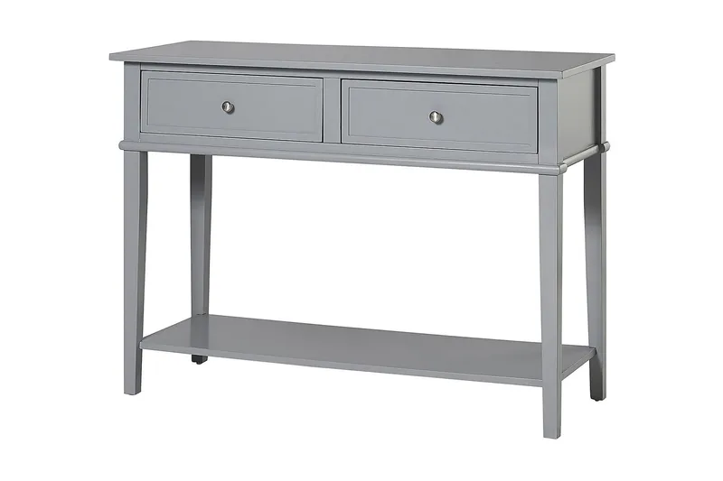 Franklin Konsollbord 104 cm Grå - Dorel Home - Products - Möbler - Bord & matgrupp - Avlastningsbord & sidobord - Konsolbord & hallbord