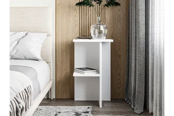 Gwyneth Sängbord 36 cm - Vit - Products - Möbler - Bord & matgrupp - Avlastningsbord & sidobord - Sängbord & nattduksbord