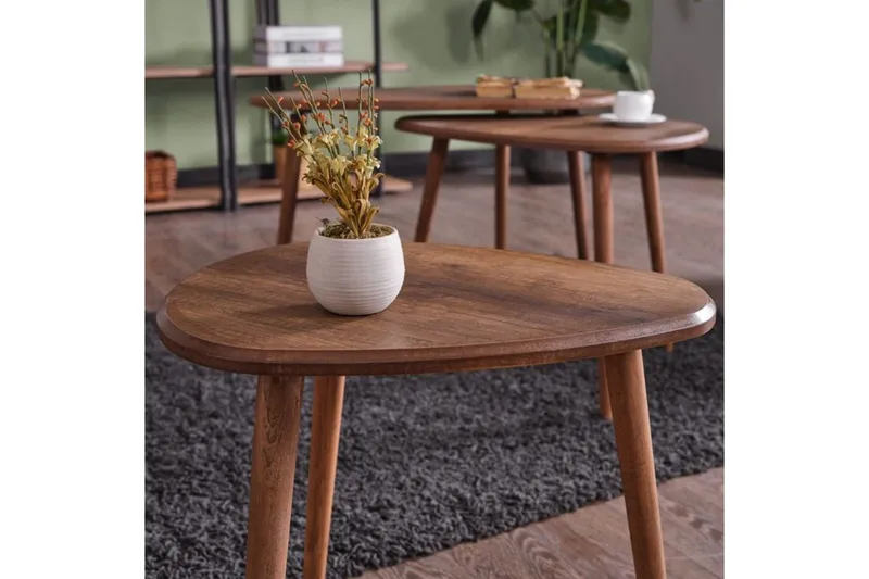 Horatio Satsbord 80 cm - Sand - Products - Möbler - Bord & matgrupp - Avlastningsbord & sidobord - Satsbord