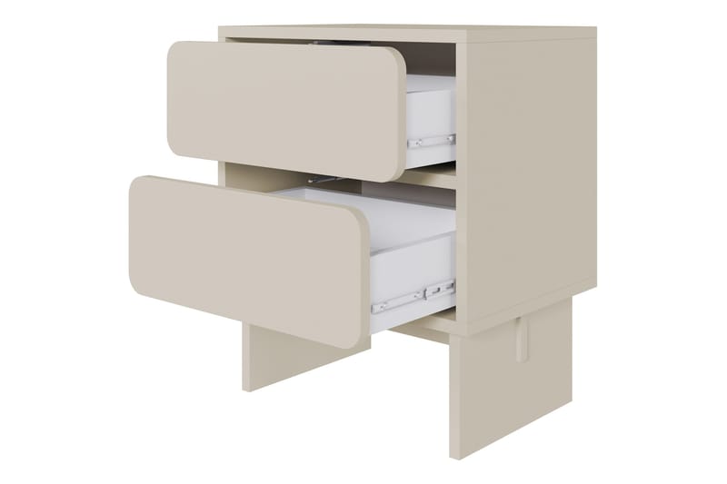 Marinport Sängbord 50 cm - Beige - Products - Möbler - Bord & matgrupp - Avlastningsbord & sidobord - Sängbord & nattduksbord