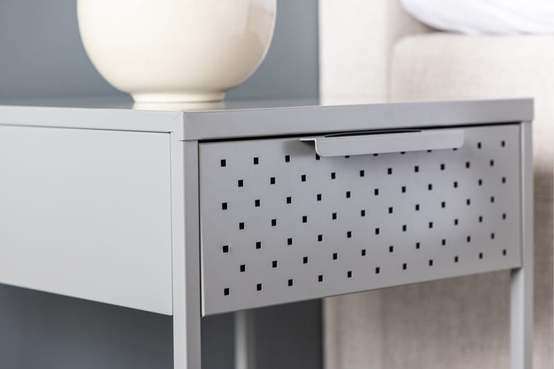 Sacramento Sängbord 40 cm - Ljusgrå - Products - Möbler - Bord & matgrupp - Avlastningsbord & sidobord - Sängbord & nattduksbord