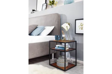 Seddik Sängbord 35 cm Rektangulär - Brun - Products - Möbler - Bord & matgrupp - Avlastningsbord & sidobord - Sängbord & nattduksbord