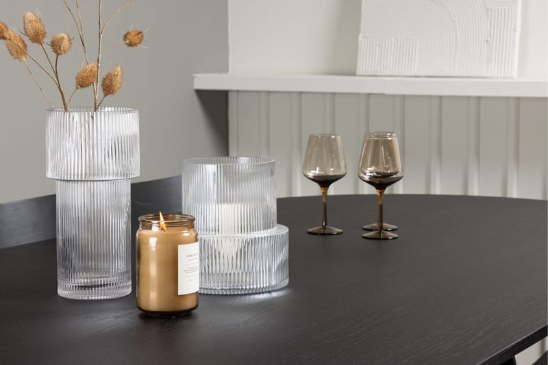 Bootcut Matgrupp + 6 stolar - Svart - Products - Möbler - Bord & matgrupp - Matgrupp