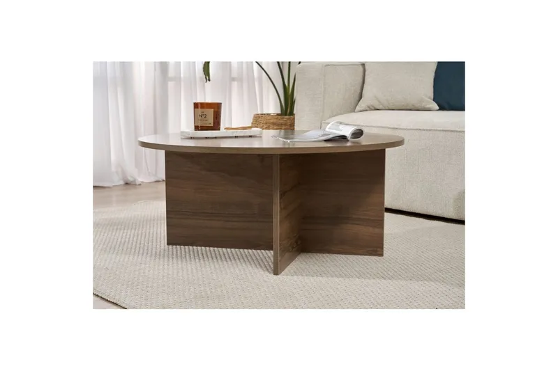 Boro Soffbord 90 cm - Brun - Products - Möbler - Bord & matgrupp - Soffbord