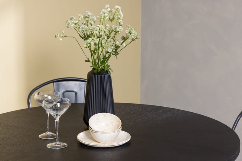 Copenhagen Matgrupp 115 cm Rund med 4 Tempe stolar - Svart - Products - Möbler - Bord & matgrupp - Matgrupp