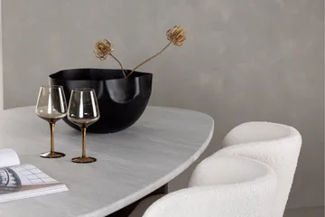 Edina Matgrupp 180 cm Oval med 4 Edina Stolar - Mocca - Products - Möbler - Bord & matgrupp - Matgrupp