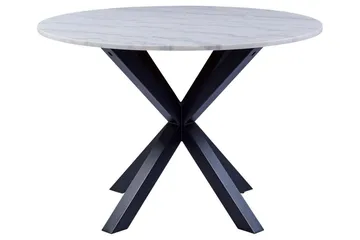 Ganesh Matbord 110 cm Rund - Vit - Products - Möbler - Bord & matgrupp - Matbord & köksbord