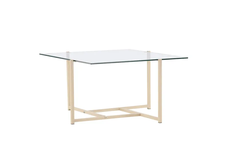 Hybrid Soffbord 80x80 cm - Transparent - Products - Möbler - Bord & matgrupp - Soffbord