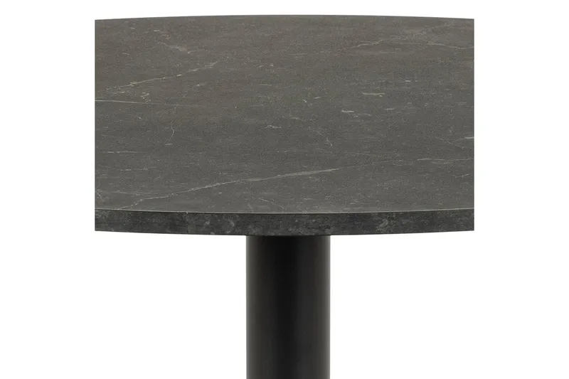 Jora Matbord 110 cm Runt - Svart/Matt Svart - Products - Möbler - Bord & matgrupp - Marmorbord