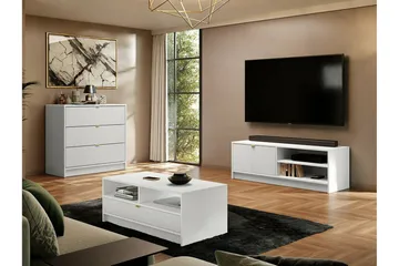 Kintore Soffbord 50 cm - Vit - Products - Möbler - Bord & matgrupp - Soffbord