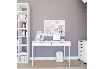 Durusu Skrivbord 55x120 cm - Vit - Products - Möbler - Bord & matgrupp - Kontorsbord - Datorbord