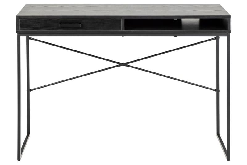 Hartsoe Skrivbord 45 cm - Svart - Products - Möbler - Bord & matgrupp - Kontorsbord - Datorbord