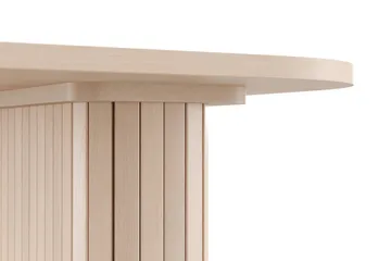 Kopparbo Skrivbord 100 cm Vitlaserad Ek - Ljust vitlaserat ekträ - Products - Möbler - Bord & matgrupp - Kontorsbord - Datorbord