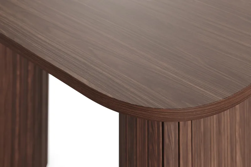 Kopparbo Skrivbord - Mörkbrunt valnötsträ - Products - Möbler - Bord & matgrupp - Kontorsbord - Datorbord