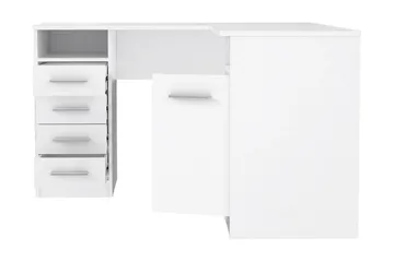 Baacwood Skrivbord 125 cm - Vit - Products - Möbler - Bord & matgrupp - Kontorsbord - Skrivbord - Hörnskrivbord