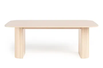 Kopparbo Matbord Ljust trä Rektangulärt 200 cm - Vitlaserat Ek - Products - Möbler - Bord & matgrupp - Matbord & köksbord