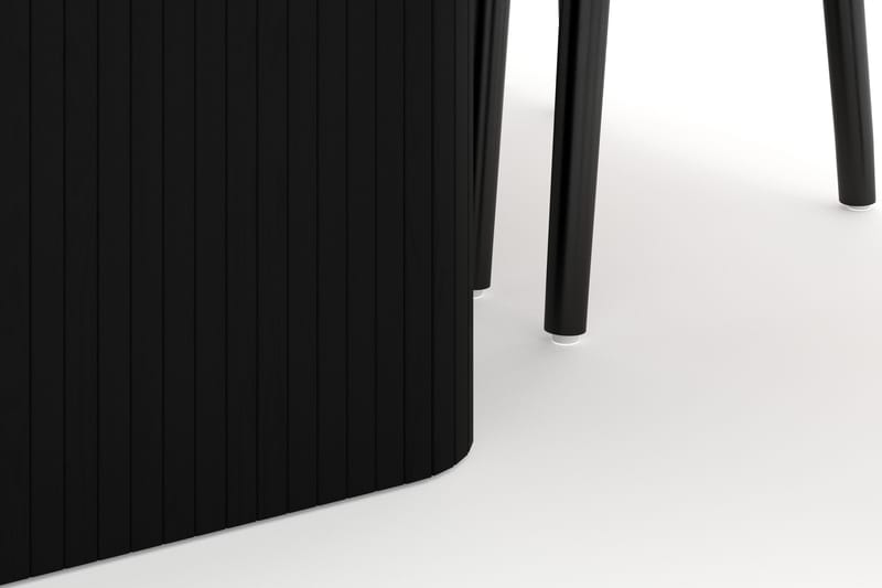 Kopparbo Matgrupp förlängningsbart 200-260 cm med 8 Dastoori Matstol - 2220067-8,2229312-1 - Svart - Products - Möbler - Bord & matgrupp - Matgrupp