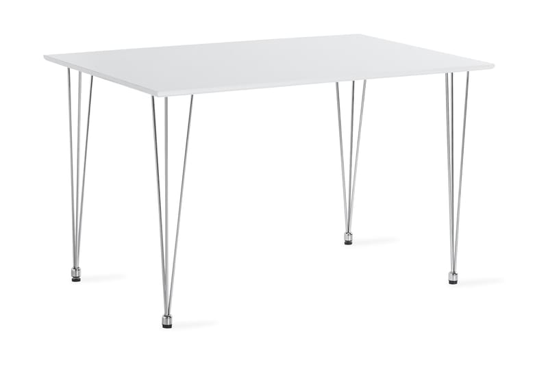 Kronblom Matbord 120 cm +  4 st Nibe stol beige med ek ben - Vit/Beige - Products - Möbler - Bord & matgrupp - Matgrupp