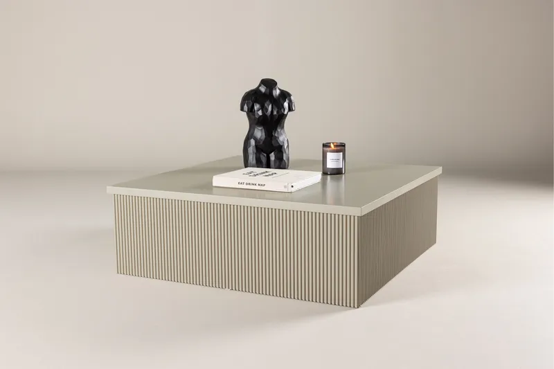 Lenox Soffbord 90x90 cm - Beige - Products - Möbler - Bord & matgrupp - Soffbord