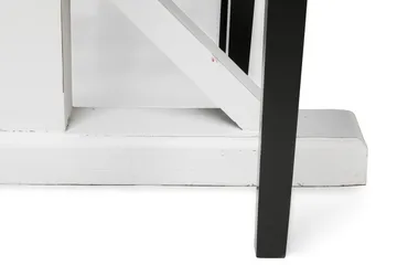 Lyon Förlängningsbar Matgrupp 200 cm med 6 Tuva Fåtölj - Natur/Vit/Svart - Products - Möbler - Bord & matgrupp - Matgrupp