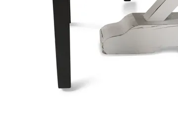 Lyon Matgrupp 150 cm Rund med 4 Tuva Fåtölj - Vintage Alm/Vit/Svart PU - Products - Möbler - Bord & matgrupp - Matgrupp