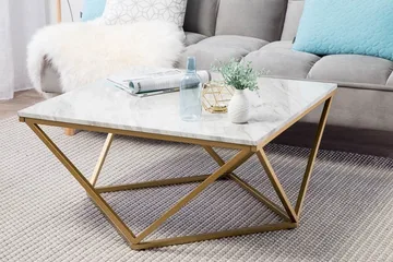 Malibu Soffbord 80 cm - Vit - Products - Möbler - Bord & matgrupp - Soffbord