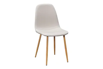 Marcelen Matbord Förlängningsbart med illäggsskiva +  4 st Nibe stol beige med ek ben - Brun/Beige - Products - Möbler - Bord & matgrupp - Matgrupp