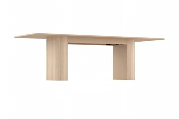 Kopparbo Matbord 200-260 cm Förlängningsbart med illäggsskiva - Vitlaserad Ek - Products - Möbler - Bord & matgrupp - Matbord & köksbord