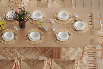 Kopparbo Matbord 200-260 cm Förlängningsbart med illäggsskiva - Vitlaserad Ek - Products - Möbler - Bord & matgrupp - Matbord & köksbord