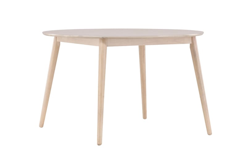 Matbord Peach Flora Dining Table ø120 - Whitewash / Veneer Whitewash - Products - Möbler - Bord & matgrupp - Matbord & köksbord