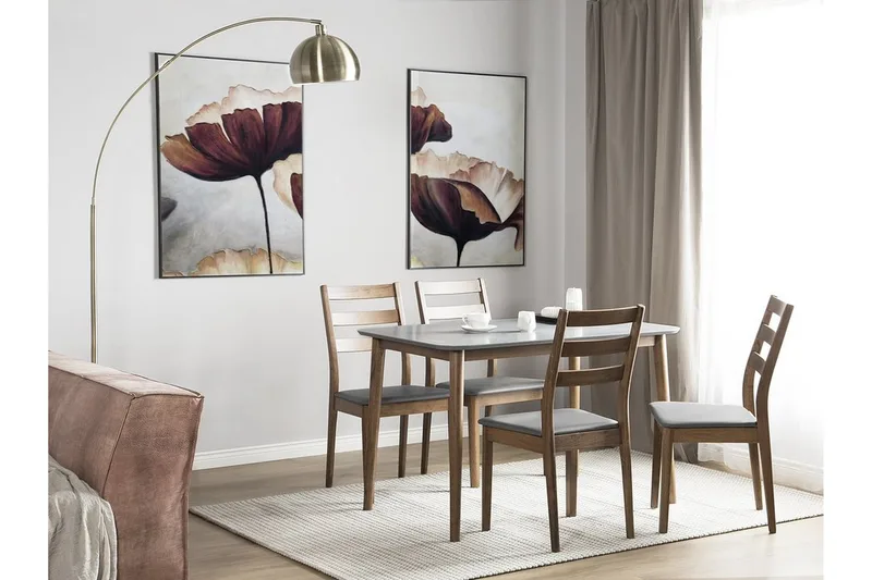 Modesto Matbord 118 cm - Grå - Products - Möbler - Bord & matgrupp - Matbord & köksbord