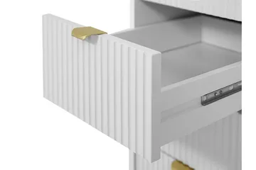 Novaj Sminkbord med lådor 120x55 cm - Svart / Mässing - Products - Möbler - Bord & matgrupp - Sminkbord & toalettbord