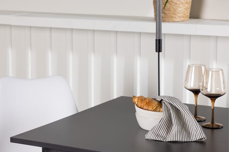 Ochovi Matgrupp  80 cm Rektangulär med 2 Zeno stolar - Svart - Products - Möbler - Bord & matgrupp - Matgrupp