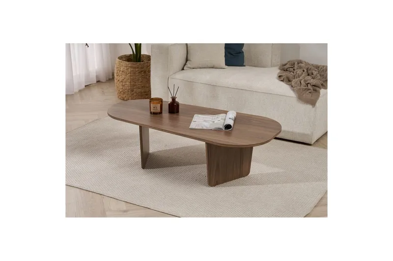 Omari Soffbord 130 cm - Valnöt - Products - Möbler - Bord & matgrupp - Soffbord