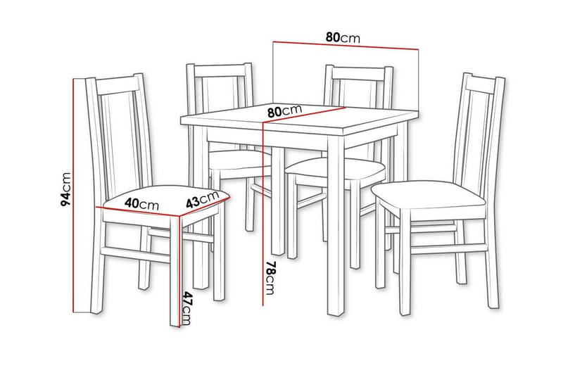 Patrickswell Matgrupp - Products - Möbler - Bord & matgrupp - Matgrupp