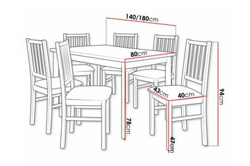 Patrickswell Matgrupp - Products - Möbler - Bord & matgrupp - Matgrupp