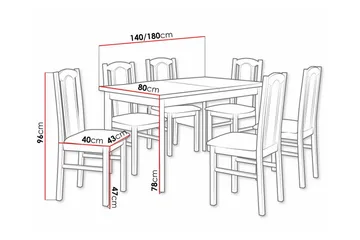 Patrickswell Matgrupp - Products - Möbler - Bord & matgrupp - Matgrupp