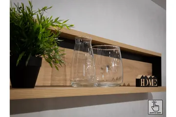 Quant Bord 84x140 cm - Ek/Svart - Products - Möbler - Bord & matgrupp - Matbord & köksbord