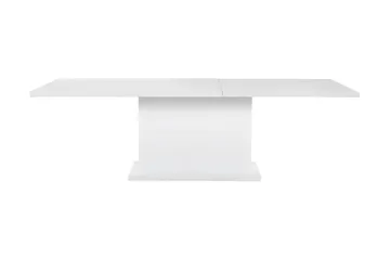 Ratliff Förlängningsbar Matgrupp 180 cm med 6 Cibus Stol - Vit/Grå/Krom - Products - Möbler - Bord & matgrupp - Matgrupp
